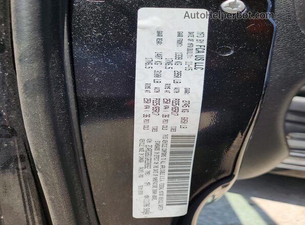 2C4RDGBG1GR220262 2016 DODGE GRAND Black 360 interior view