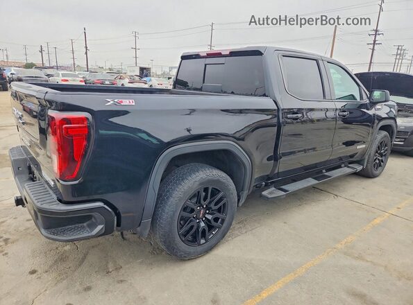 3GTUUCE87PG290099 2023 GMC SIERRA Черный Передняя правая четверть
