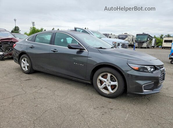 1G1ZB5ST9HF251395 2017 CHEVROLET MALIBU Gray წინა მარჯვენა