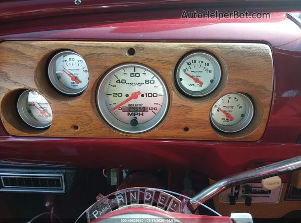 43585734 1970 BUICK OTHER Бордовый Вид задних сидений