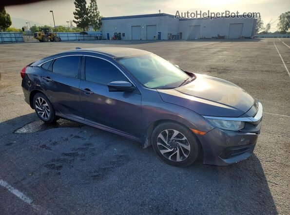 2HGFC2F70HH536618 2017 HONDA CIVIC Gray Front view