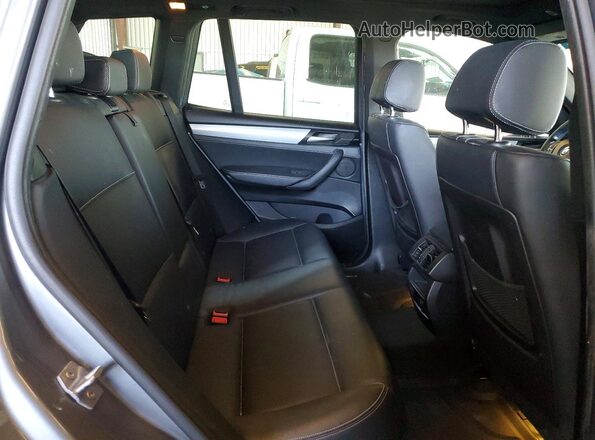 5UXWZ7C59G0R32030 2016 BMW X3 Gray ძრავის განყოფილების ხედი