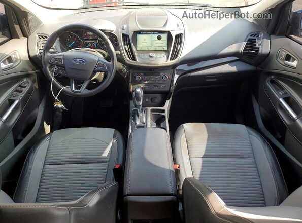 1FMCU9GD4KUC43509 2019 FORD ESCAPE Бордовый Вид щитка приборов
