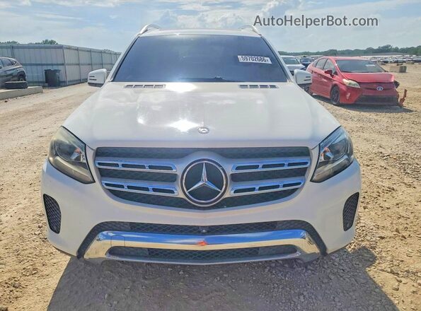 4JGDF6EE9HA835099 2017 MERCEDES-BENZ GLS White Հետևի տեսք
