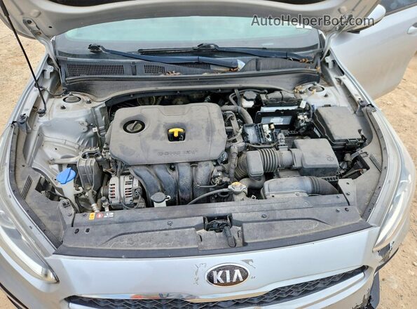 3KPF24AD2LE177660 2020 KIA FORTE Gray ძრავის განყოფილების ხედი