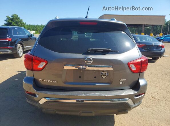 5N1DR2MMXHC676672 2017 NISSAN PATHFINDER Gray წინა სალონის ხედი