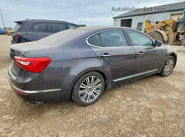 KNALN4D75G5221486 2016 KIA CADENZA Charcoal Delantero derecho