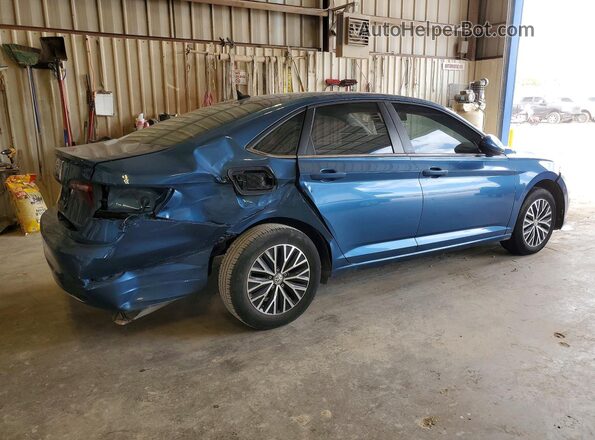 3VWC57BU9MM001493 2021 VOLKSWAGEN JETTA Blue Передня права чверть