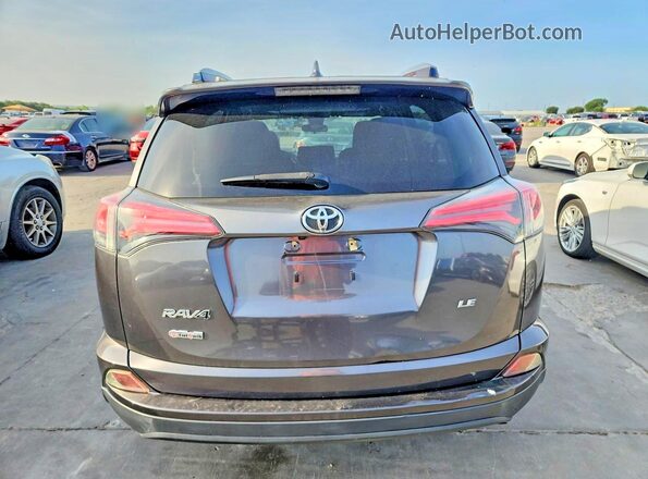 JTMZFREV9JJ740799 2018 TOYOTA RAV4 Gray Widok wnętrza z przodu