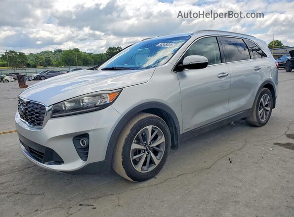 5XYPHDA57KG447639 2019 KIA SORENTO Silver Հետևի ձախ
