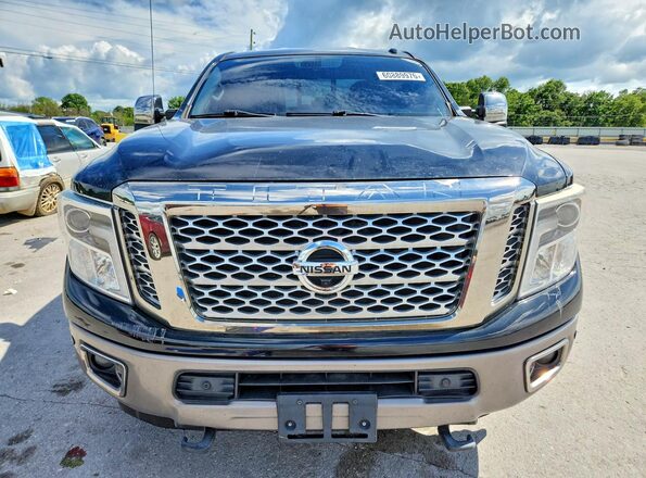 1N6BA1F47HN563239 2017 NISSAN TITAN Black Vista trasera