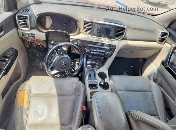 KNDPN3AC8L7735511 2020 KIA SPORTAGE Red Vista del cuadro de instrumentos