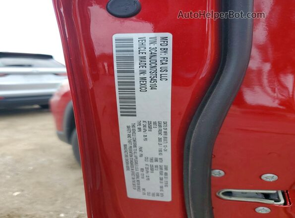 3C4NJDCN7ST545104 2025 JEEP COMPASS Red სალონის 360-გრადუსიანი ხედი