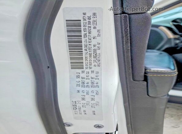 1C4PJLAB6GW234549 2016 JEEP CHEROKEE White Vista de la etiqueta del VIN
