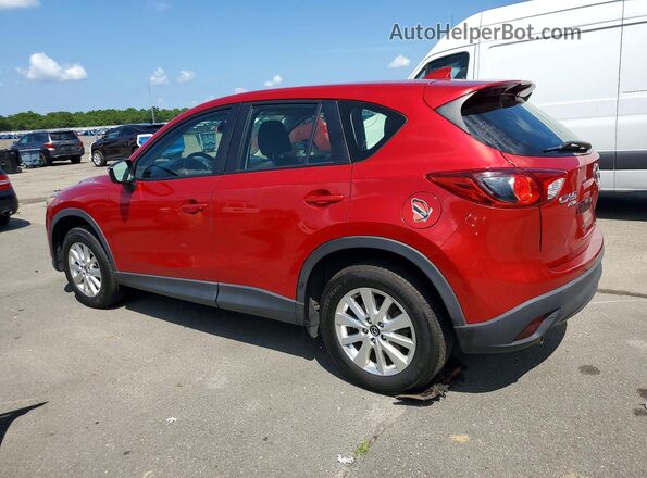 JM3KE4BY7G0701527 2016 MAZDA CX-5 Red უკანა მარჯვენა