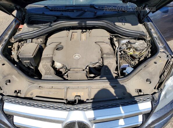 4JGDF6EE9GA708562 2016 MERCEDES-BENZ GL-CLASS Gray Vista del compartimento del motor