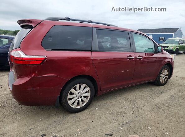 5TDDK3DC7GS145495 2016 TOYOTA SIENNA Red Առջևի աջ