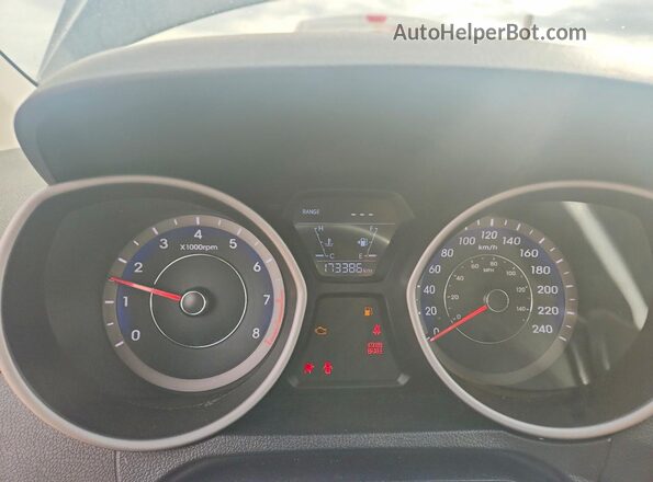 KMHDH4AH6GU592346 2016 HYUNDAI ELANTRA Черный Вид задних сидений