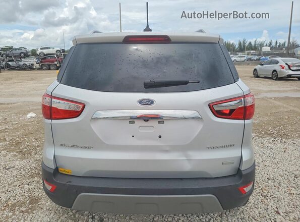 MAJ3S2KE8LC328593 2020 FORD ECOSPORT Silver წინა სალონის ხედი