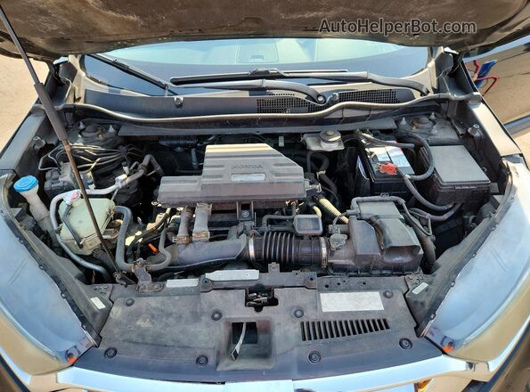2HKRW2H8XHH644373 2017 HONDA CR-V Black VIN կոդի պիտակի տեսք
