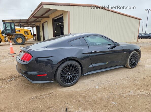 1FA6P8CFXH5340166 2017 FORD MUSTANG Black Առջևի աջ