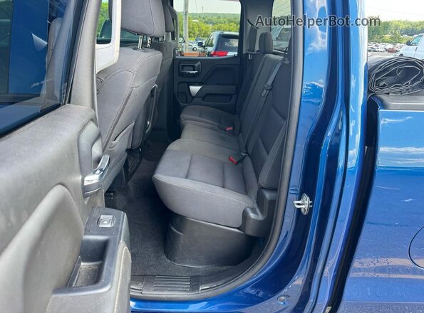 2GCVKREC4J1111440 2018 CHEVROLET SILVERADO Синий Вид подкапотного пространства