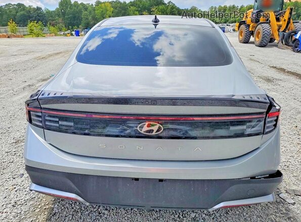 KMHL24JA4SA499304 2025 HYUNDAI SONATA Silver Вид панелі приладів