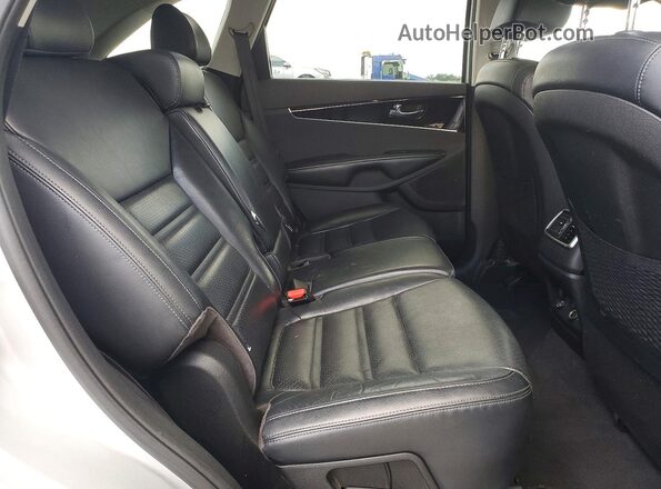 5XYPHDA57KG447639 2019 KIA SORENTO Silver Սալոնի հետևի տեսք