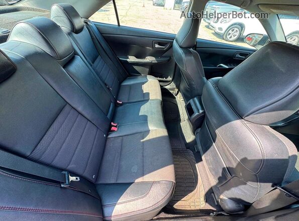 4T1BF1FK7GU238321 2016 TOYOTA CAMRY Black Հետևի տեսք