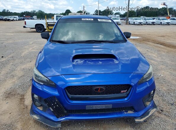 JF1VA2M67G9804241 2016 SUBARU WRX Blue Rear view