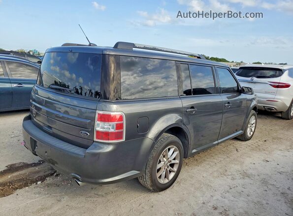 2FMGK5B86KBA17780 2019 FORD FLEX Gray Delantero derecho