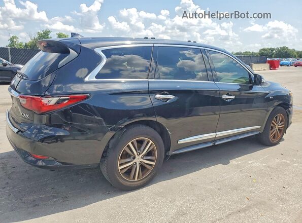 5N1DL0MN9JC503505 2018 INFINITI QX60 Black Առջևի աջ