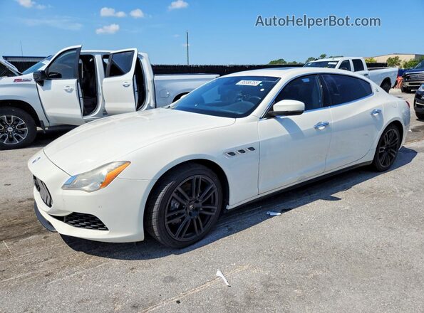 ZAM56RPA6H1227590 2017 MASERATI QUATTROPOR White Rear left