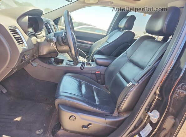 1C4RDJDG5HC860446 2017 DODGE DURANGO Black Вид панелі приладів