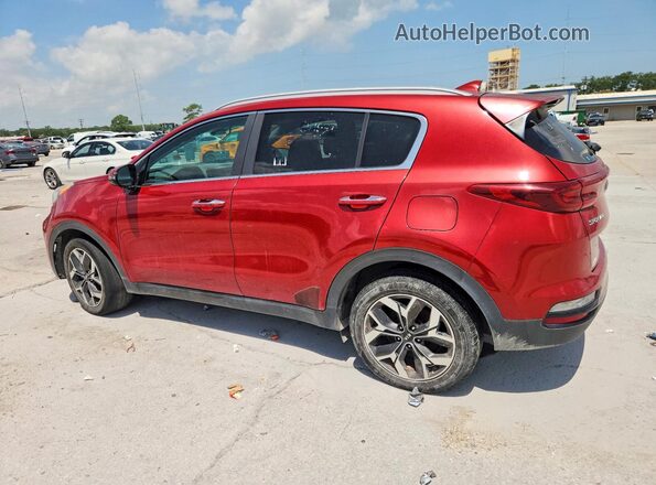 KNDPN3AC8L7735511 2020 KIA SPORTAGE Red Trasero derecho