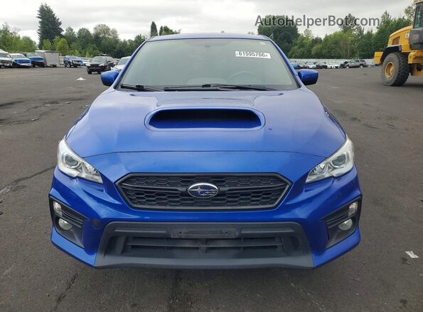 JF1VA1B6XJ9804366 2018 SUBARU WRX Blue Vista trasera