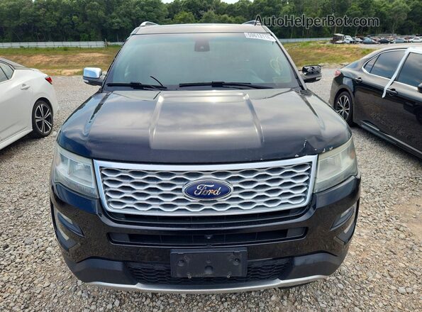 1FM5K8HTXGGC57113 2016 FORD EXPLORER Black Հետևի տեսք