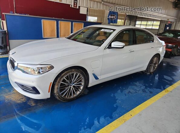 WBAJA9C59JB249025 2018 BMW 5 SERIES White Tył lewy