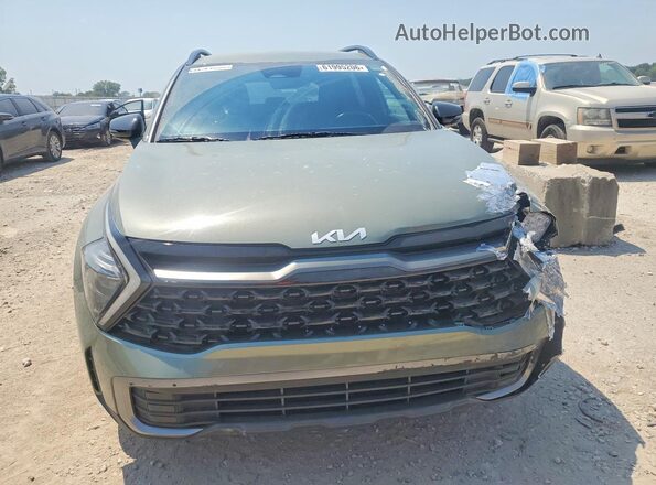5XYK6CAF7PG121785 2023 KIA SPORTAGE Silver Вид ззаду