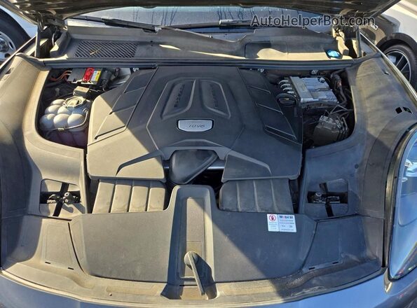 WP1AA2AYXLDA04926 2020 PORSCHE CAYENNE Серый Вид салона спереди