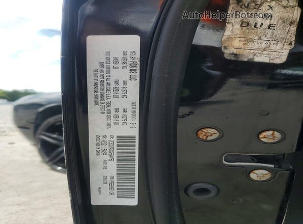 2C3CDZAGXGH200752 2016 DODGE CHALLENGER Черный Вид наклейки с VIN-кодом