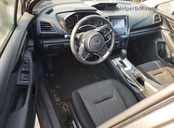 4S3GKAD61J3618845 2018 SUBARU IMPREZA Gray Widok zestawu wskaźników