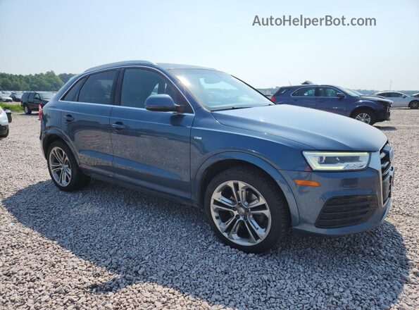 WA1GCCFS6HR015247 2017 AUDI Q3 Blue Front view