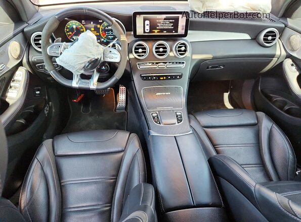 W1N0J8JB3MF922558 2021 MERCEDES-BENZ GLC-CLASS Серый Вид щитка приборов