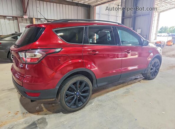 1FMCU9G98HUC01333 2017 FORD ESCAPE Бордовый Передняя правая четверть