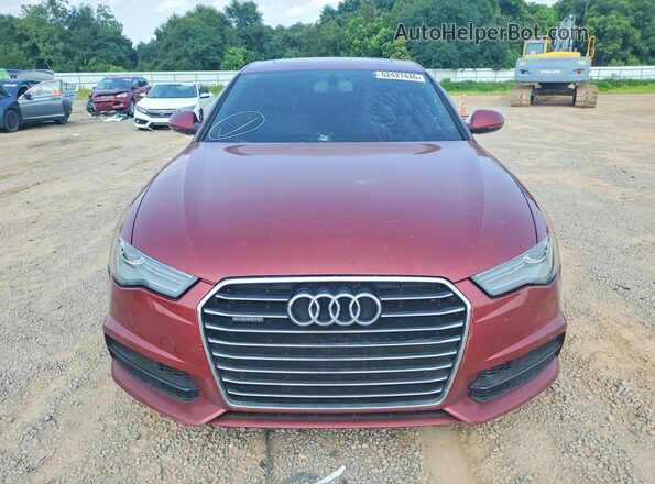 WAUG8AFC5HN090689 2017 AUDI A6 Red Հետևի տեսք