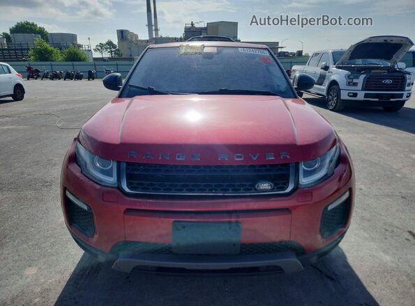 SALVP2BG7HH231197 2017 LAND ROVER RANGE Red Вид ззаду