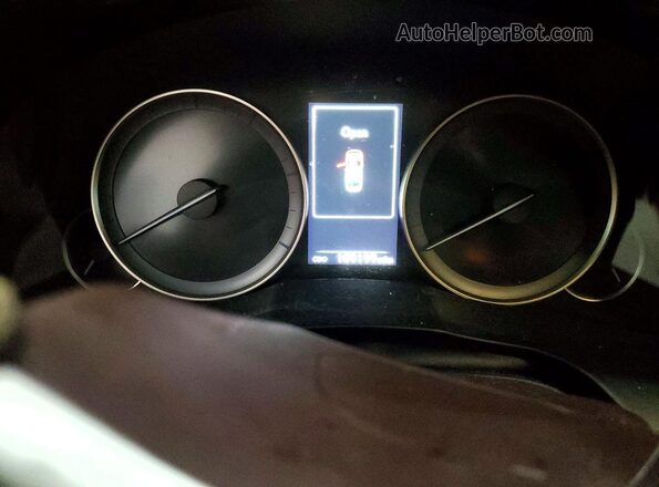 58ABK1GG7GU007644 2016 LEXUS ES Black უკანა სავარძლების ხედი