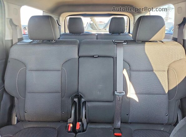 1GKKNRLS7MZ157865 2021 GMC ACADIA Blue Rear interior view