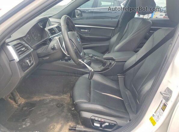 WBA8E9G5XGNU29151 2016 BMW 3 SERIES White Widok deski rozdzielczej